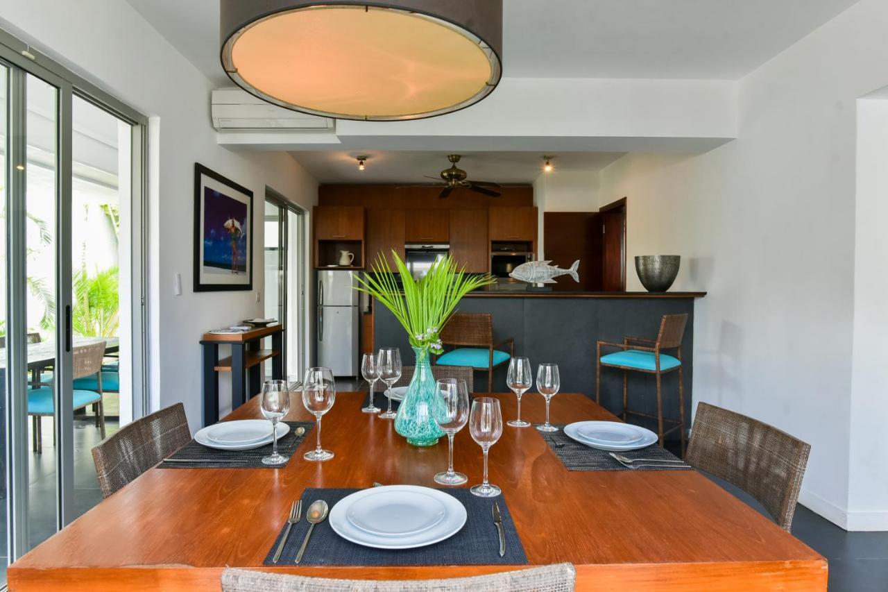 Villa Horizon By Dream Escapes, Beachfront Villa Pointe aux Canonniers Bagian luar foto
